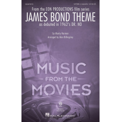 James Bond Theme - Chorpartitur - Monty Norman / Arr. Alan Billingsley