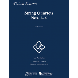 String Quartets Nos 1-6 - William Bolcom