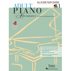 Adult Piano Adventures All-in-One Lesson Book 1 - Nancy Faber