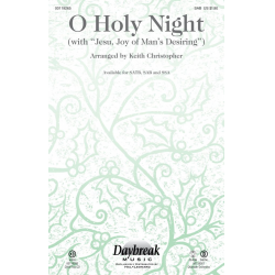 O Holy Night - Johann Sebastian Bach / Arr. Keith Christopher