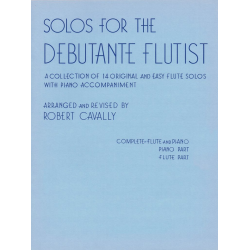 Solos for the Debutant Flutist - Robert Cavally