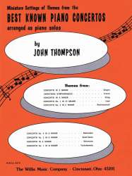 Miniature Settings of Themes - John Thompson