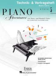 Piano Adventures Stufe 5 - Technik- & Vortragsheft Band 2 -Nancy Faber