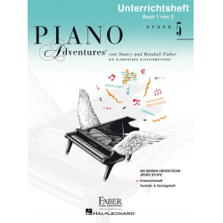 Piano Adventures Stufe 5 - Unterrichtsheft Band 1 - Nancy Faber