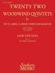 22 Woodwind Quintets - New Edition - Albert J. Andraud / Arr. Charles Neidich