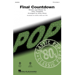 Final Countdown - Joey Tempest / Arr. Kirby Shaw