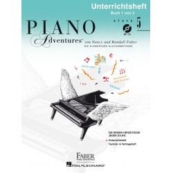 Piano Adventures Stufe 5 - Unterrichtsheft Band 1 (+CD) - Nancy Faber