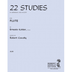 22 Studies in Expression and Facility, Op. 89 - Ernesto Köhler