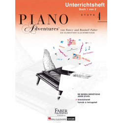 Piano Adventures Stufe 4 -  Unterrichtsheft Band 1 - Nancy Faber