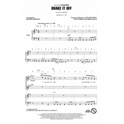 Shake It Off ShowTrax CD - Max Martin / Arr. Roger Emerson