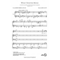 What Sweeter Music - John Leavitt