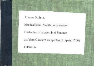 Musicalische Vorstellung Einiger - Johann Kuhnau