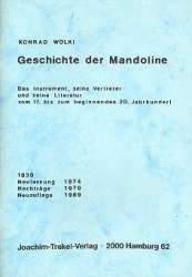 Geschichte der Mandoline Das - Konrad Wölki