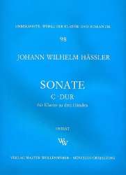 Sonate C-Dur für Klavier - Johann Wilhelm Häßler