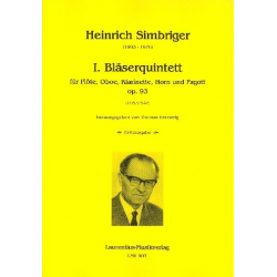 Quintett Nr.1 op.93 - Heinrich Simbriger