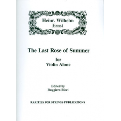 The last Rose of Summer - Heinrich Wilhelm Ernst