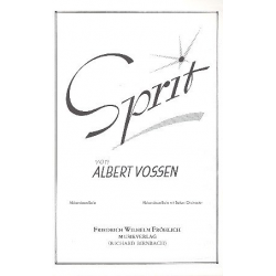 Sprit für Akkordeon - Albert Vossen