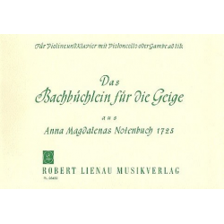 Das Bachbüchlein für die Geige - Johann Sebastian Bach