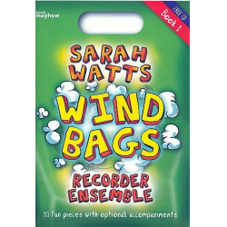 Wind Bags vol.1 (+CD) for recorder ensemble - Sarah Watts