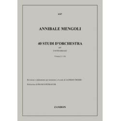 40 Studi d'orchestra vol.1 (1-20) - Annibale Mengoli