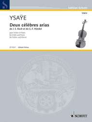 2 célèbres arias pour violon avec - Eugène Ysaye