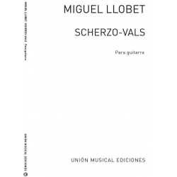 Scherzo-Vals para guitarra - Miguel Llobet