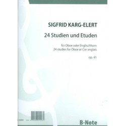 24 Studien und Etüden op.41 - Sigfrid Karg-Elert
