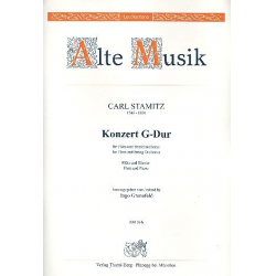 Konzert G-Dur für Flöte und Streicher - Carl Stamitz