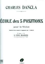 Ecole des 5 positions vol.3 op.128 - Jean Baptiste Charles Dancla