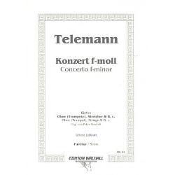 Konzert f-Moll - Georg Philipp Telemann