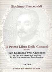 2 Canzonas for 4 instruments and - Girolamo Frescobaldi