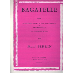 Bagatelle pour saxophone (alto, - Marcel Perrin