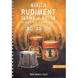 Rudiment Flams and Rolls (+DVD) -Wolfgang Basler