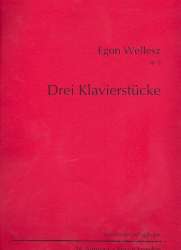 3 Klavierstücke op.9 - Egon Wellesz