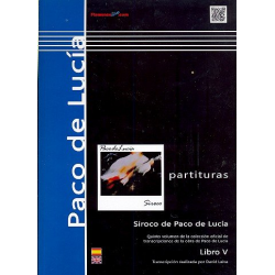 Partituras libro 5 - Siroco - Paco de Lucía