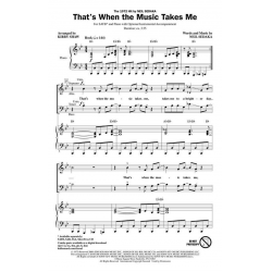 That's When the Music Takes Me - Neil Sedaka / Arr. Kirby Shaw