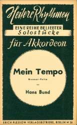 Mein Tempo: für Salonorchester - Hans Bund