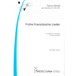 Frühe französische Lieder - Fanny Cecile Mendelssohn (Hensel)