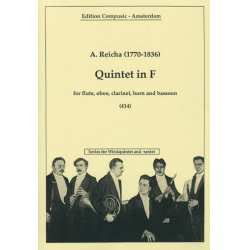 Quintett F major for flute, oboe, - Anton (Antoine) Joseph Reicha