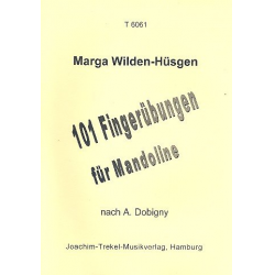 101 Fingerübungen für Mandoline -Marga Wilden-Hüsgen