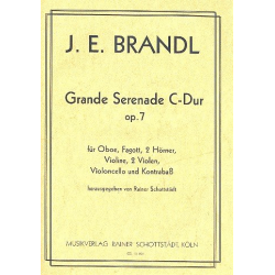 Grande Serenade C-Dur op.7 - Johann Evangelist Brandl