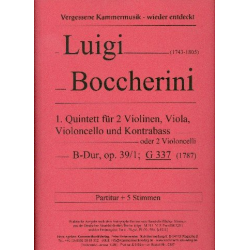 Quintett B-Dur op.39,1 G337 - Luigi Boccherini