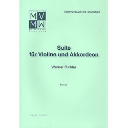 Suite für Violine und Akkordeon -Werner Richter