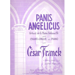 Panis angelicus pour chant - César Franck