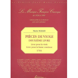 Pieces de viole vol.2 - Marin Marais