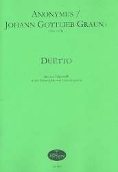 Duetto für 2 Violen da gamba - Johann Gottlieb Graun