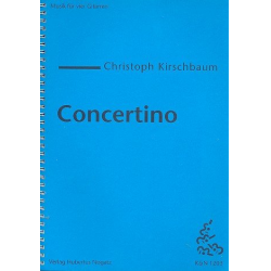 Concertino für 4 Gitarren - Christoph Kirschbaum