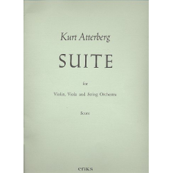 Suite op.19,1 for violin, viola - Kurt Atterberg