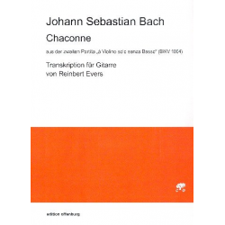 Chaconne aus Partita Nr.2 BWV1004 für Violine - Johann Sebastian Bach