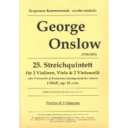 Quintett f-Moll Nr.25 op.61 - George Onslow